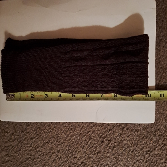 NEW LEG WARMERS, DARK BROWN - Picture 3 of 3